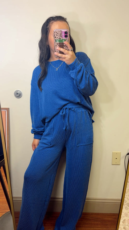 Cozy Girl Set - Blue