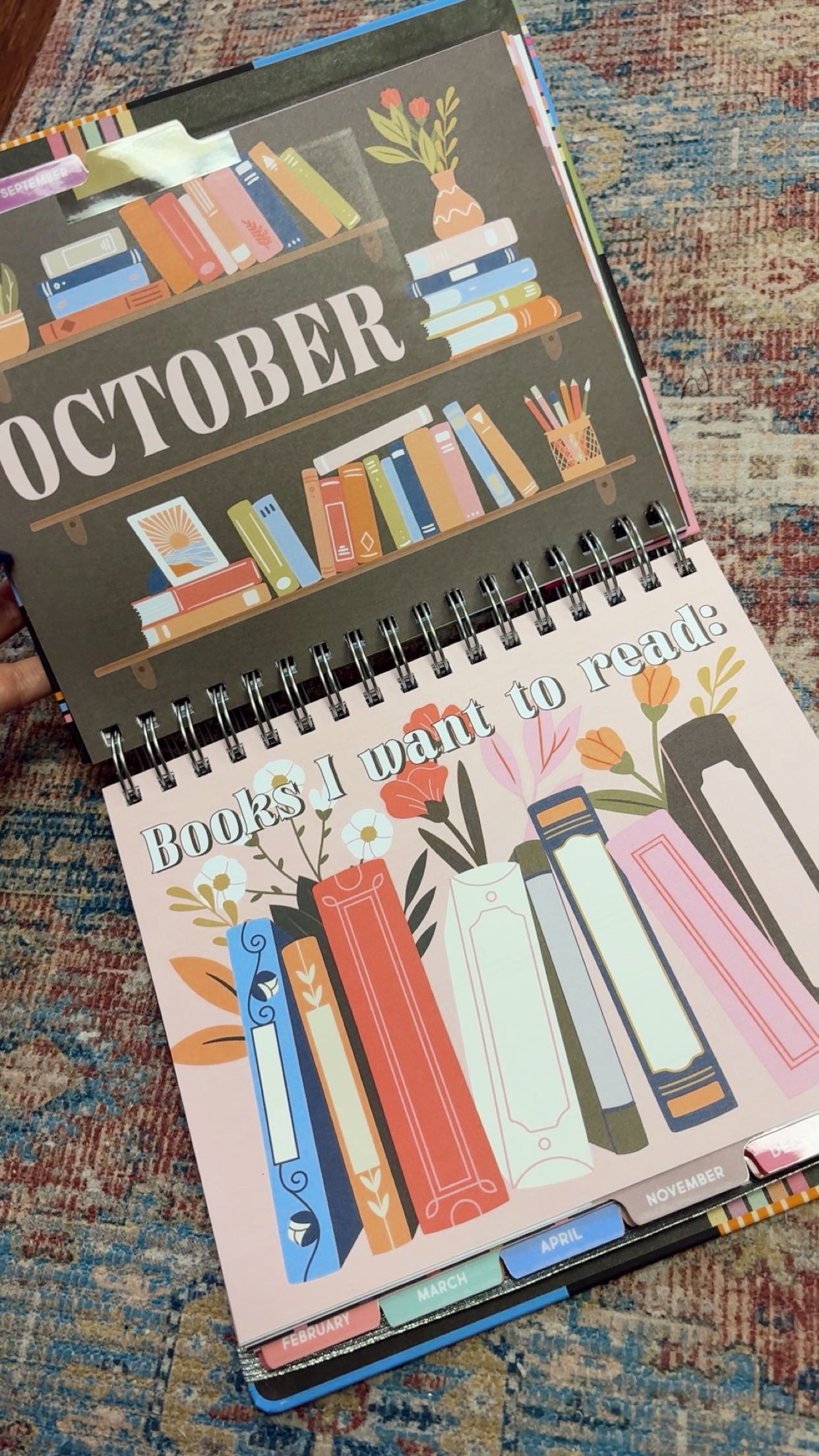 Girly Pop 17 Month Planner