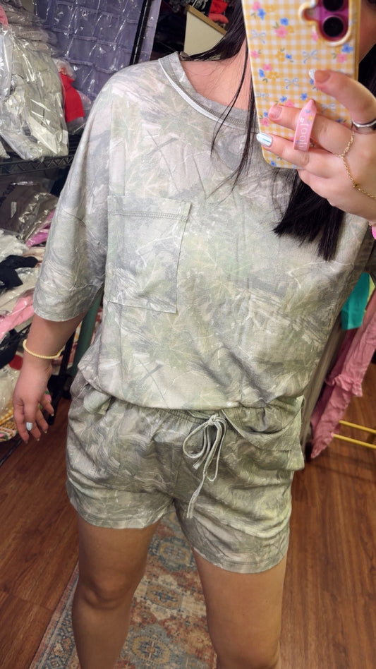 Woodland Camo Set