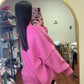 Downtown Oversized Sweater- Pink
