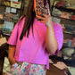 Lots Of Love Cropped Tee