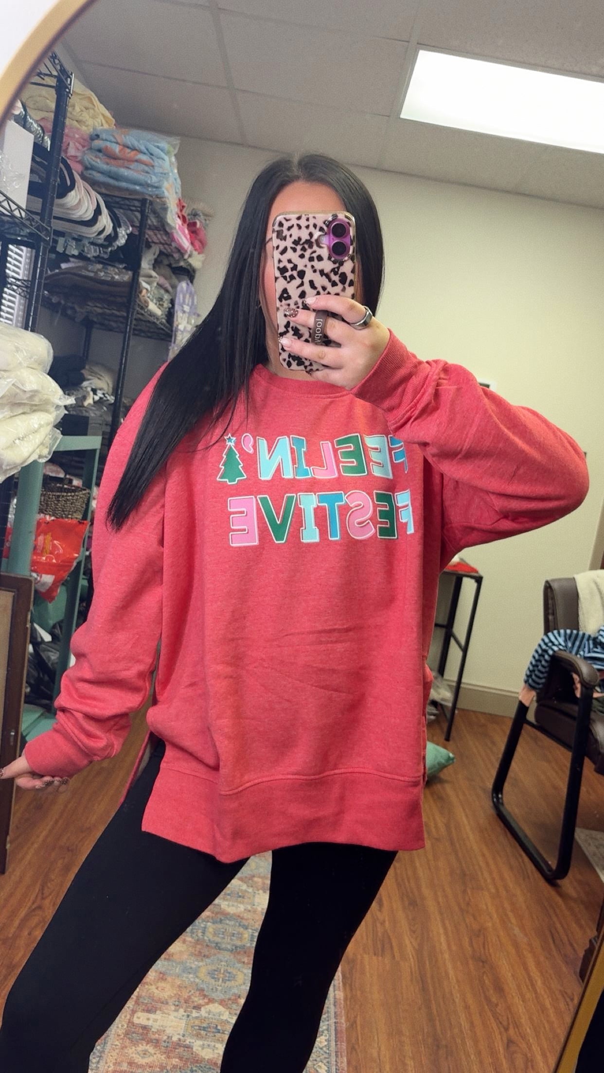 Feelin Festive Crewneck