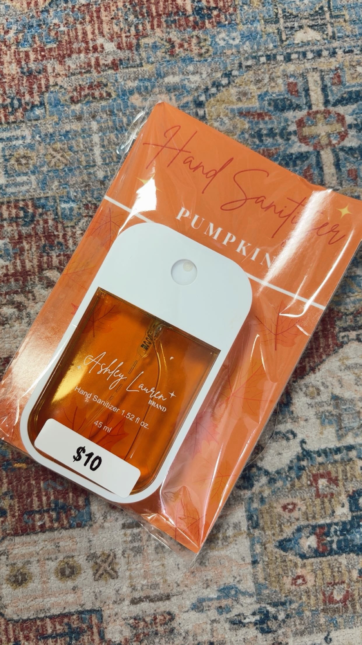 Spray Hand Sanitizer- Pumpkin