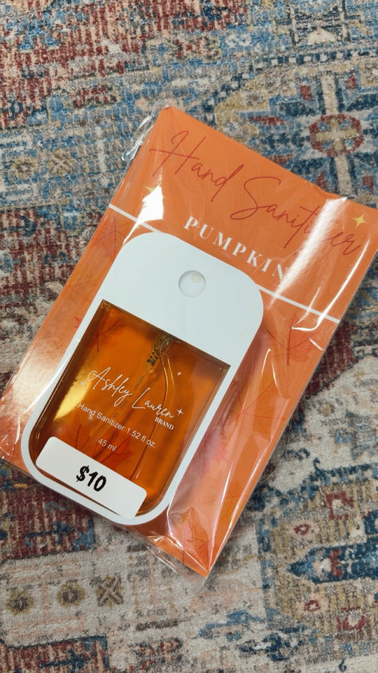 Spray Hand Sanitizer- Pumpkin