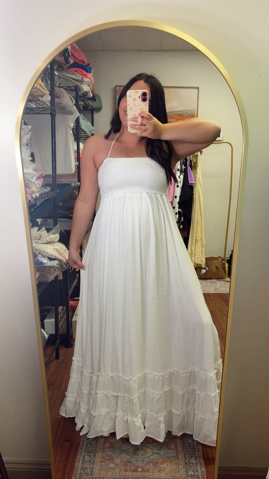 Magnolia Maxi Dress - White