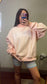 Blessed Embroidered Mockneck Sweatshirt