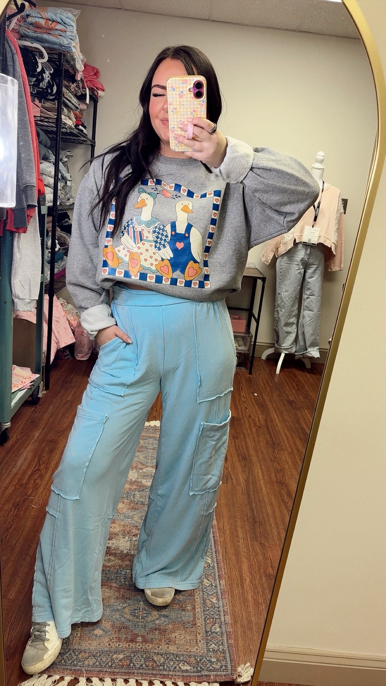 Comfort Is Key Sweatpants- Blue