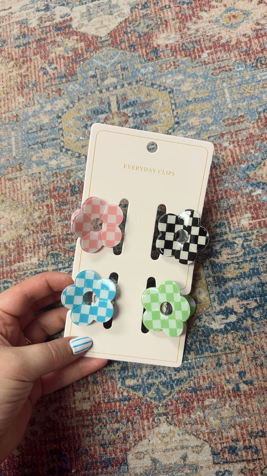 Mini Checker Clip Pack