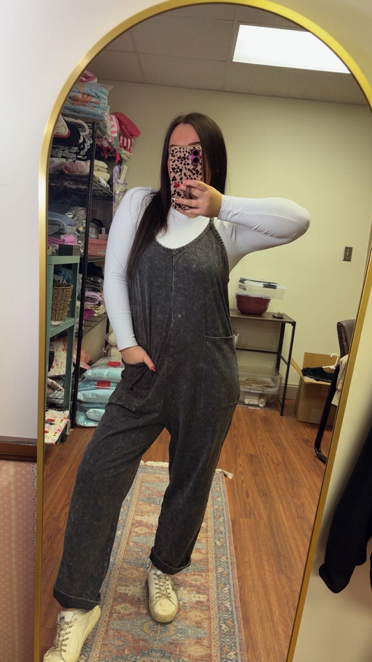 Everyday Jumpsuit- Washed Black