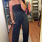 Look Again Strapless Jumpsuit