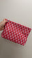 Checker Travel Bag - Pink