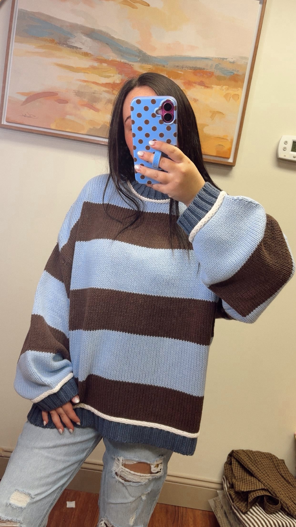 Chestnut Sky Sweater