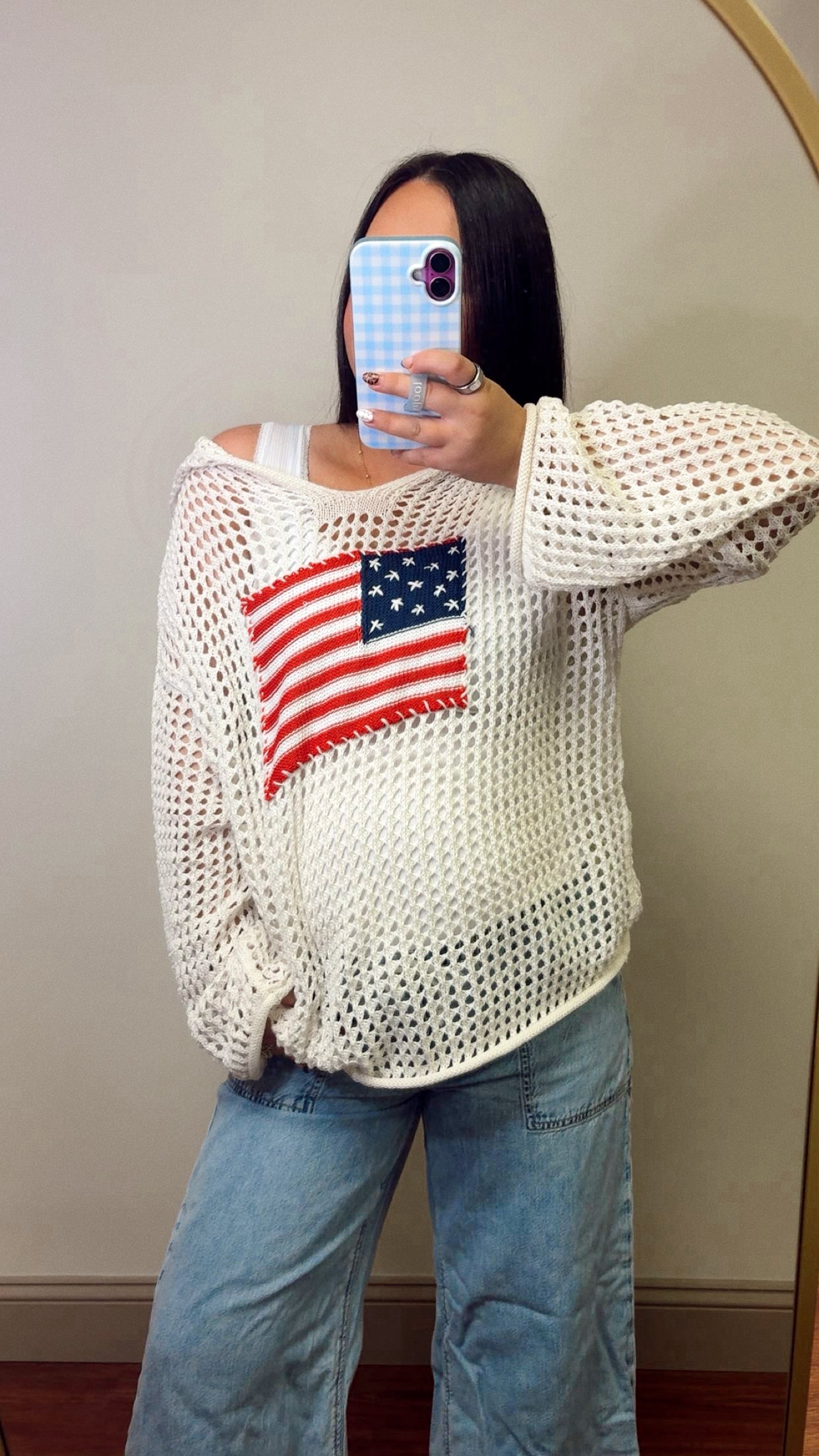 Liberty Belle Crochet Pullover