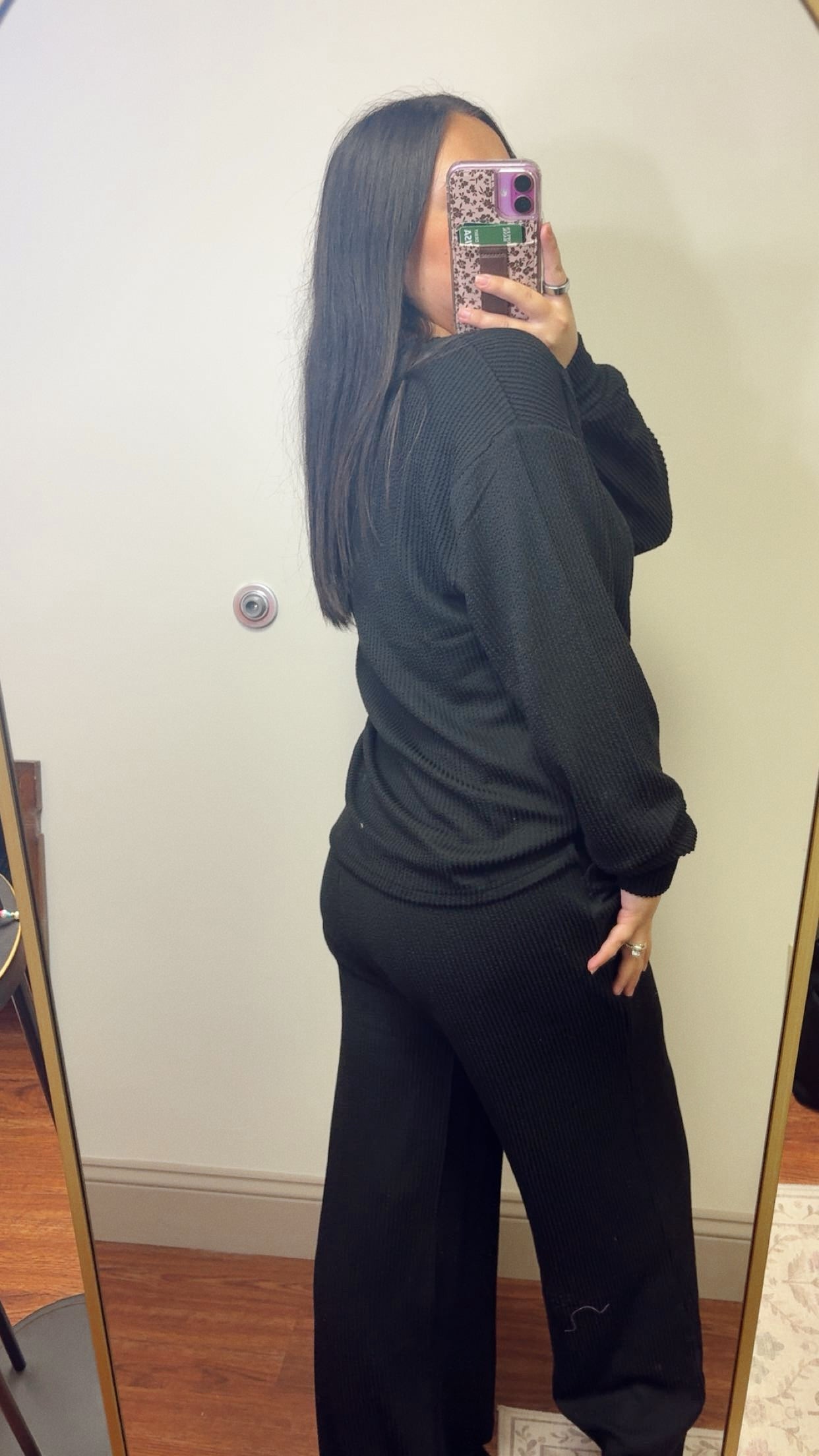 Cozy Girl Set - Black