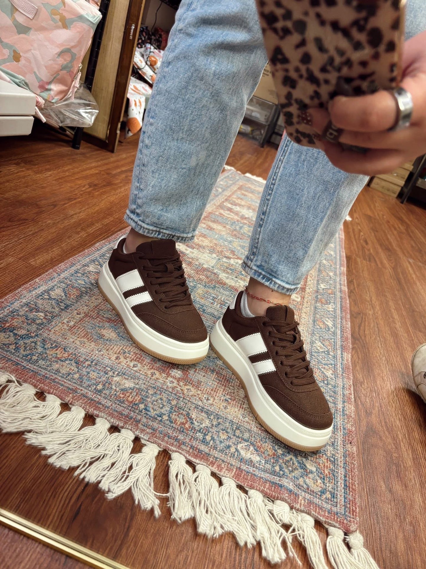 Brown Sneakers