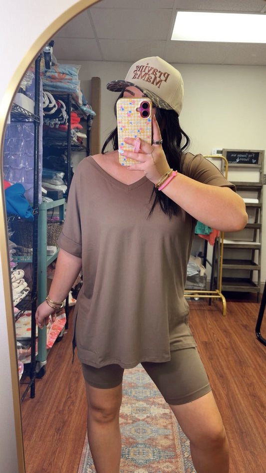 Timeless Biker Set- Mocha