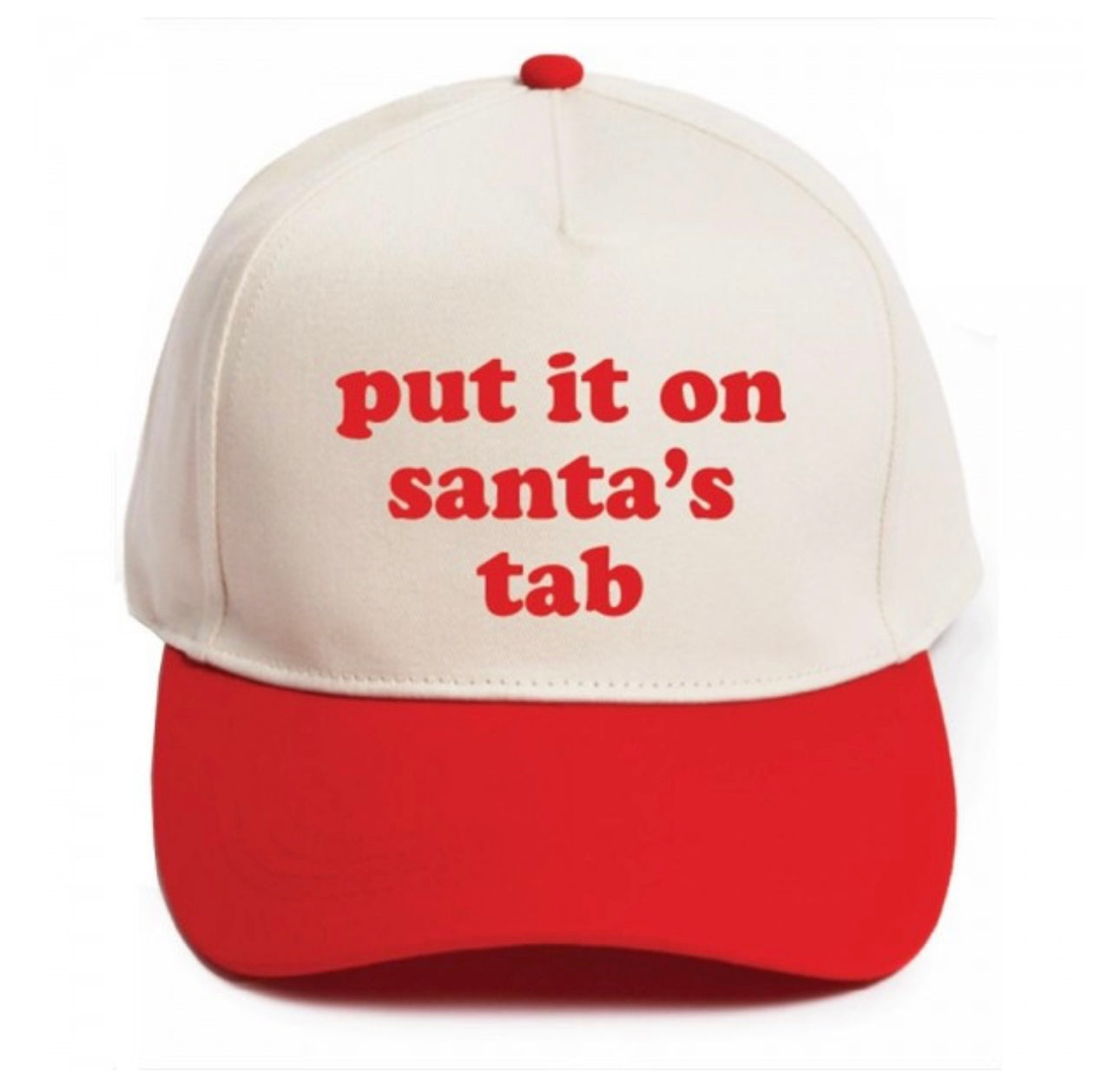 Santa’s Tab Embroidered Hat