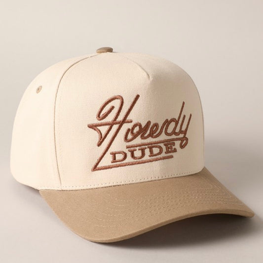 Howdy Dude Embroidered Trucker