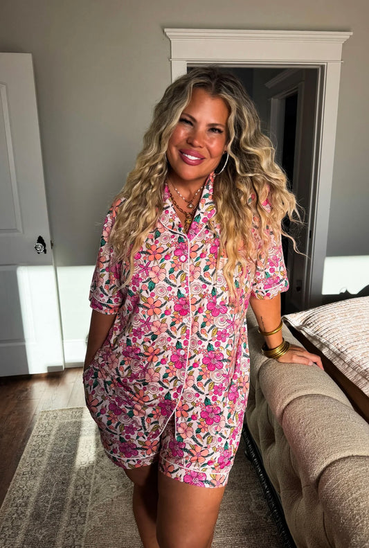 Floral Dreams Pajama Set