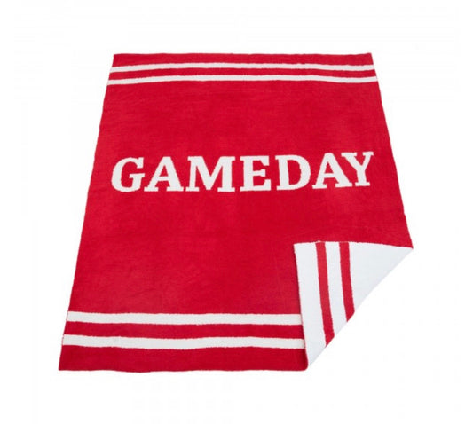 Cozy Cashmere Blanket - Game Day Red