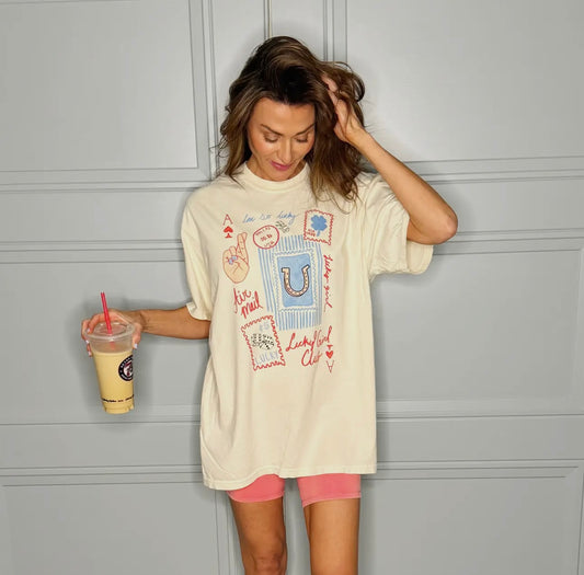 Lucky Girl Club Tee