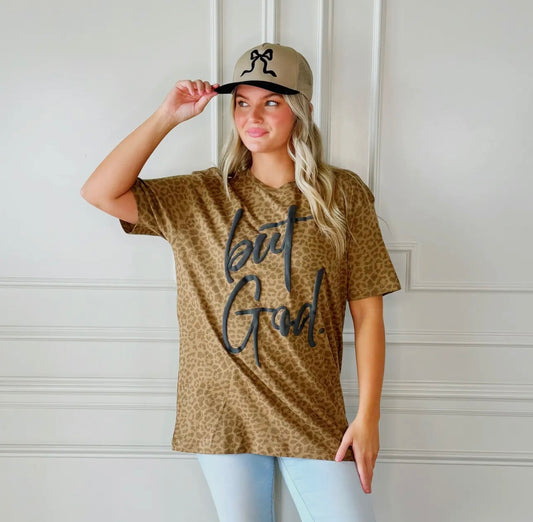 But God Leopard Tee