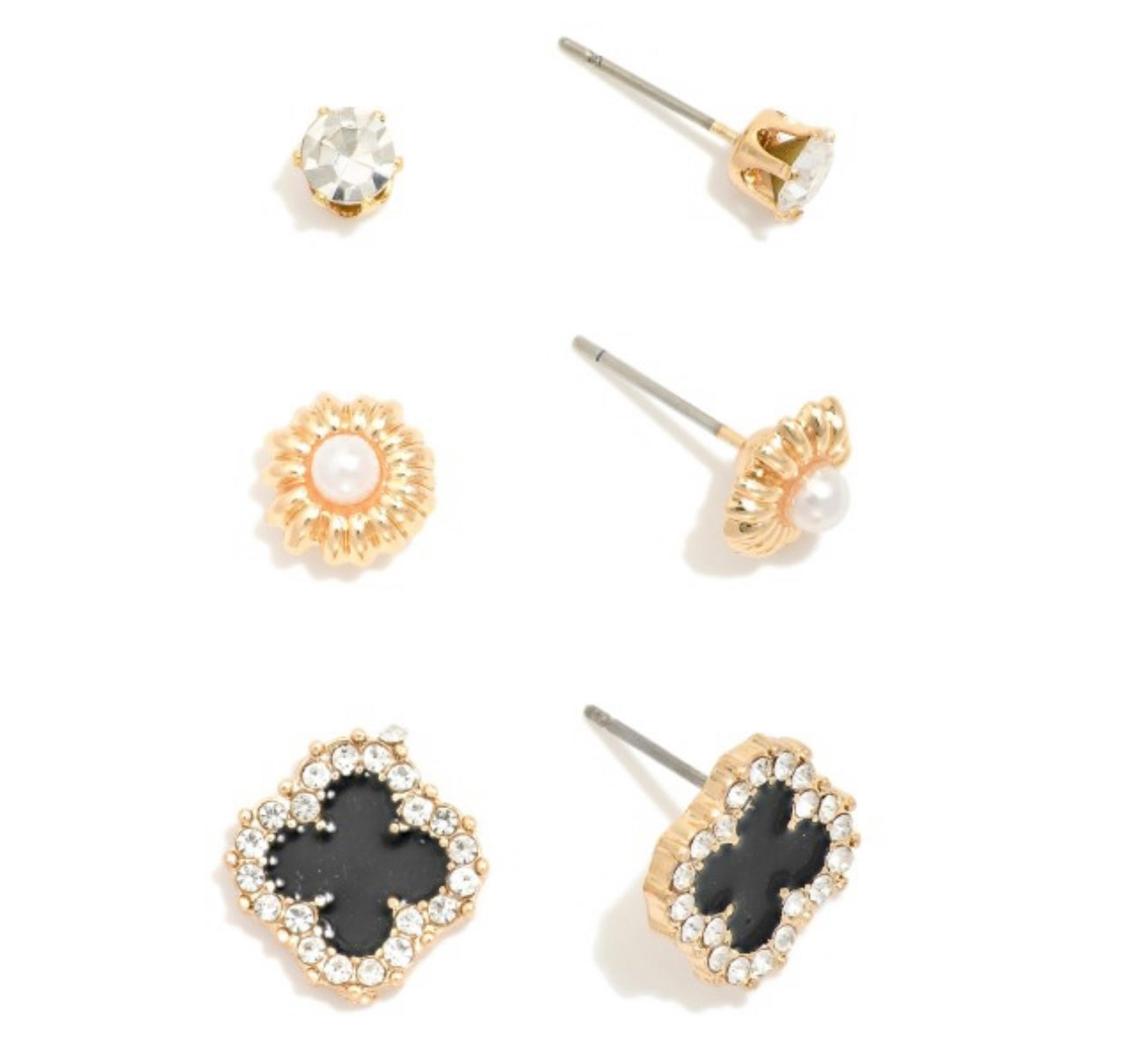 Luxe Gold Studs