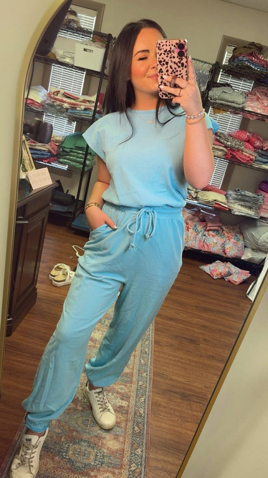 Teal Jumpsuit HYFVE