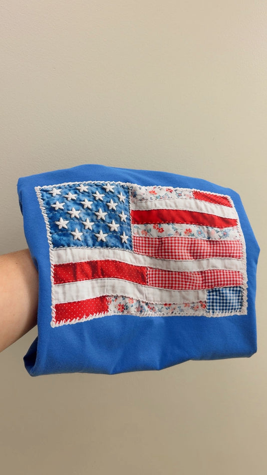 Patchwork Flag Tee