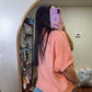 Call Me Basic Tee- Peach