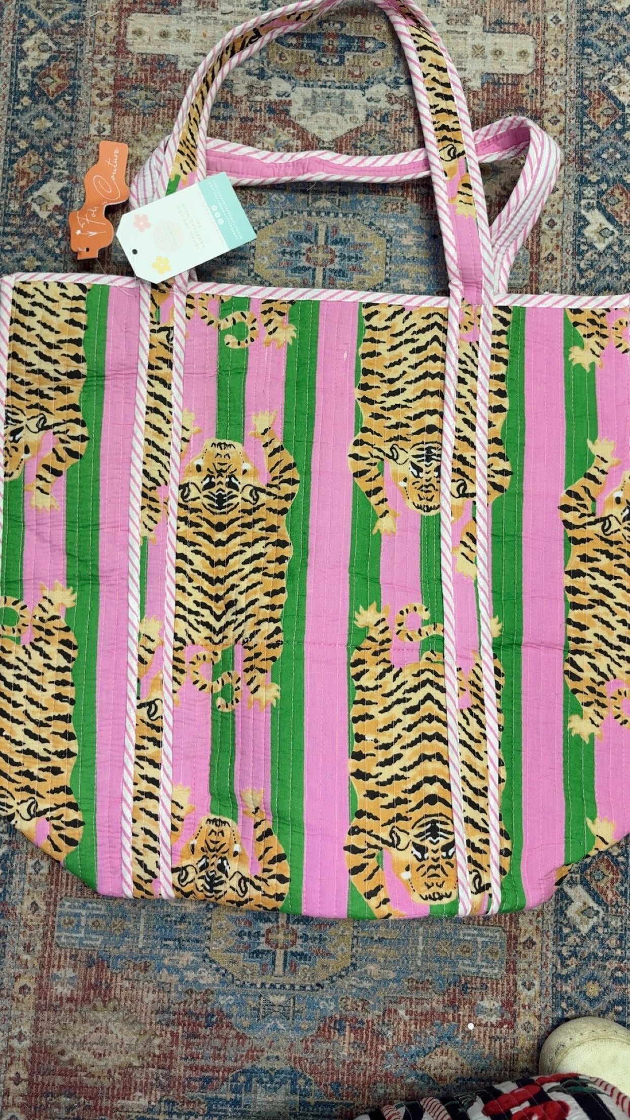 Hand Quilted Tote Bags