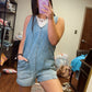 Stylish Denim Shortalls