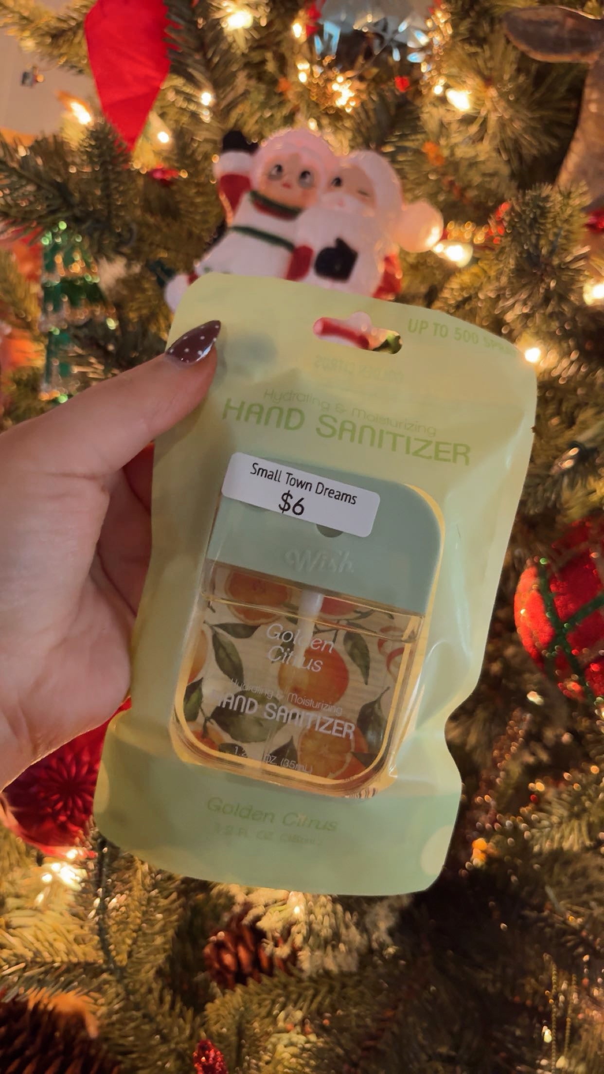 Spray Hand Sanitizer- Golden Citrus