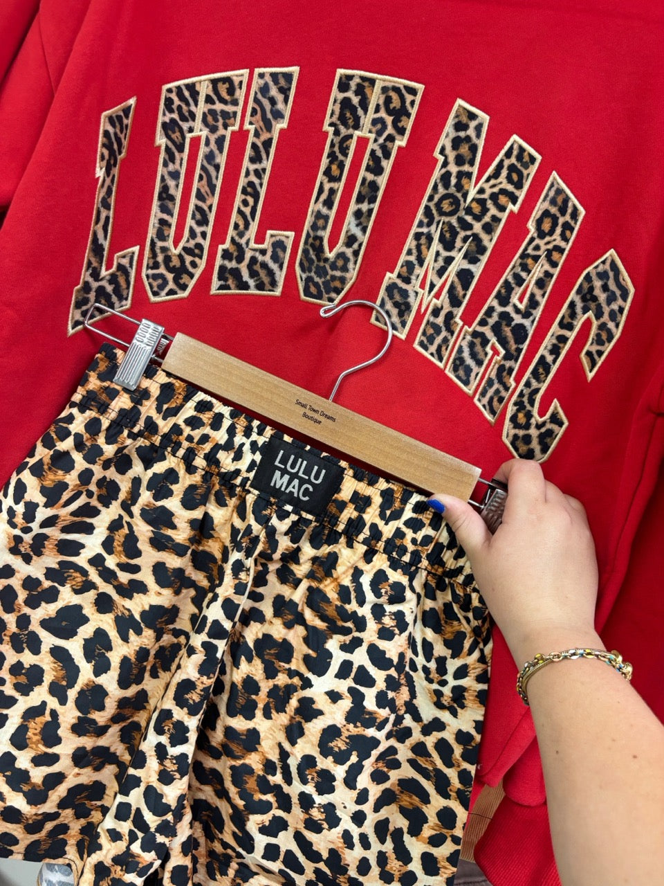 Lulu Mac Boxer Shorts - Leopard