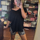 Weekend Fun Biker Shorts- Leopard