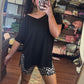 Weekend Fun Biker Shorts- Leopard