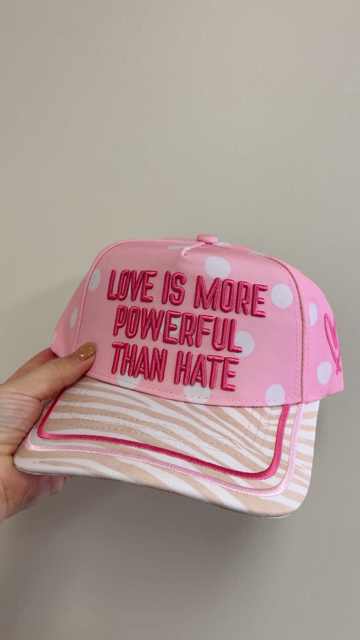Love Is More Powerful Hat