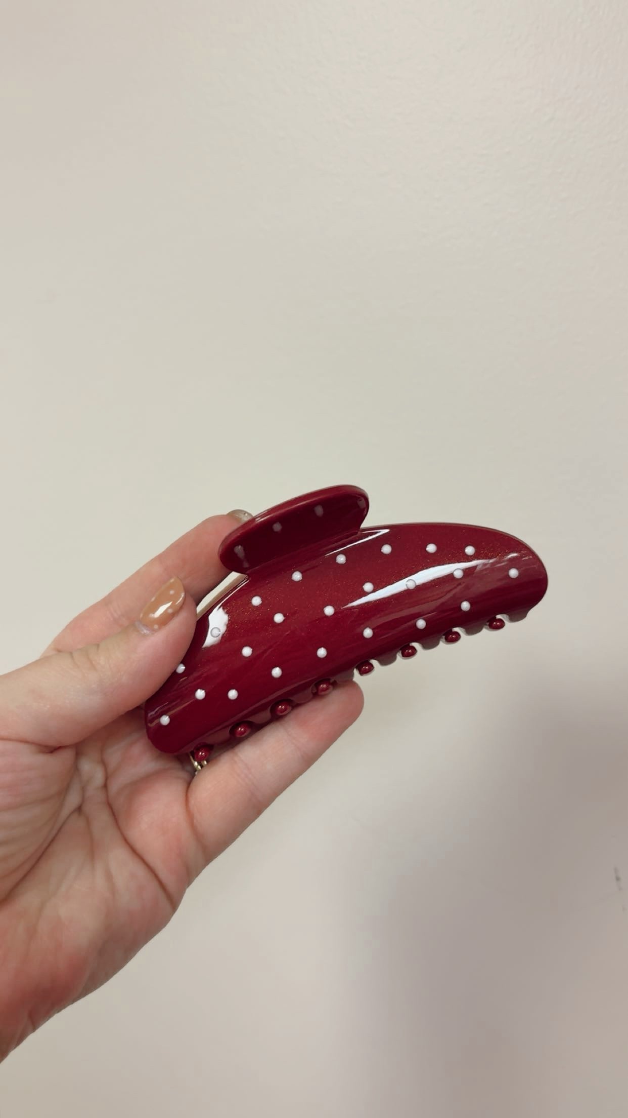 Polka Dot Clip