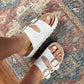 Everyday White Sandals