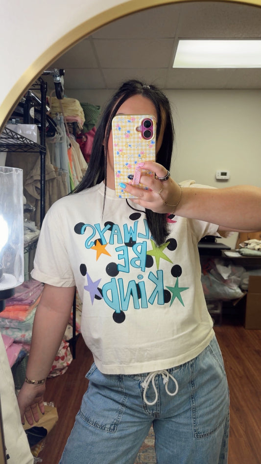 Always Be Kind Boxy Tee