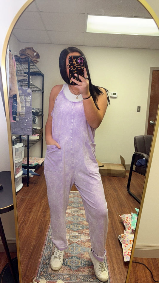 Everyday Jumpsuit- Lavender