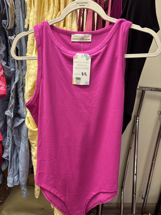 Hot Pink Bodysuit