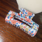 Floral Claw Clip