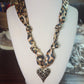 Scarf Necklace- Leopard