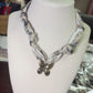 Scarf Necklace- Butterfly