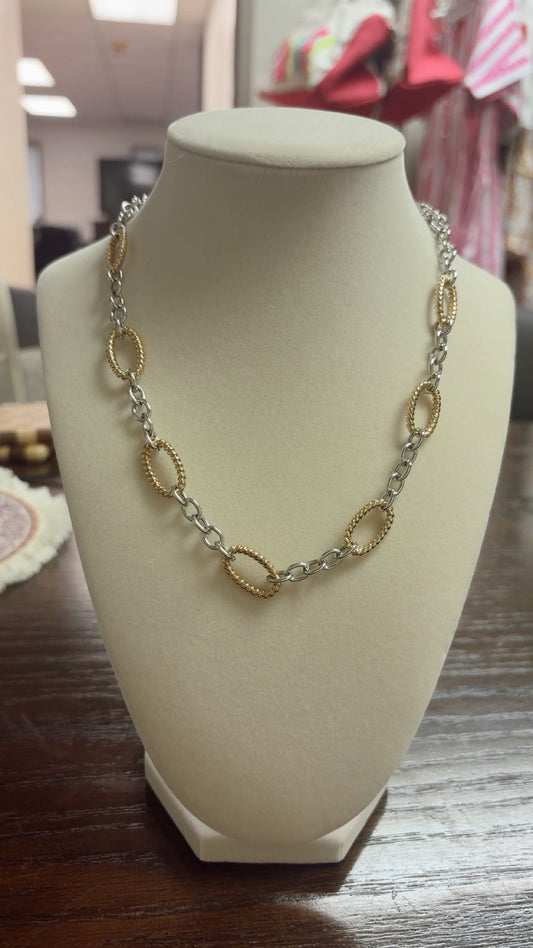 Mixed Metal Necklace
