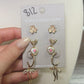 Vintage Trio Earring Set