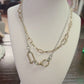 Mixed Metal Layered Necklace