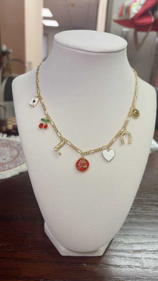 Be Free Charm Necklace