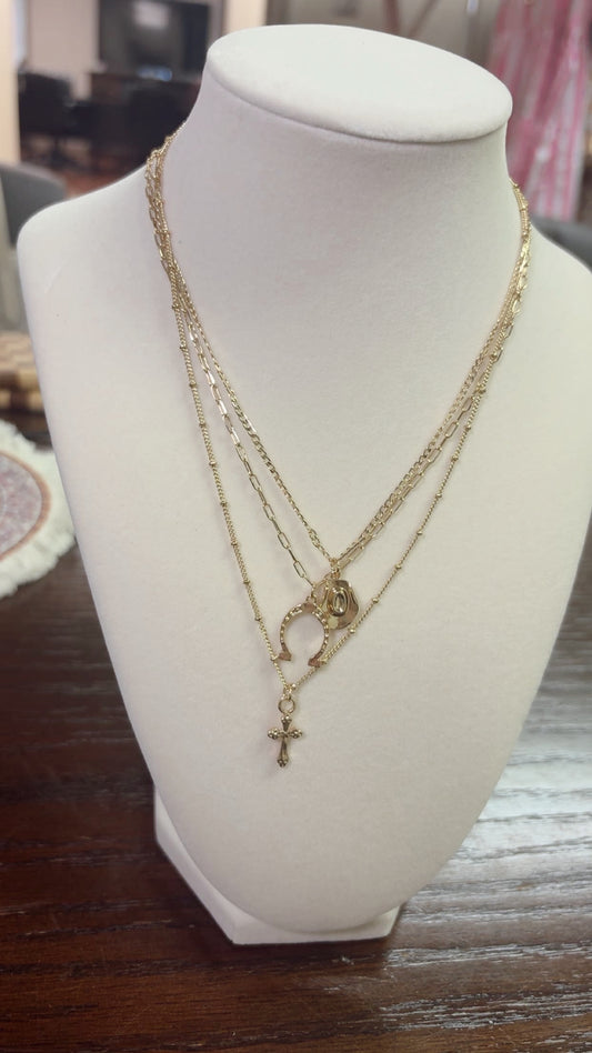 Western Layered Necklace